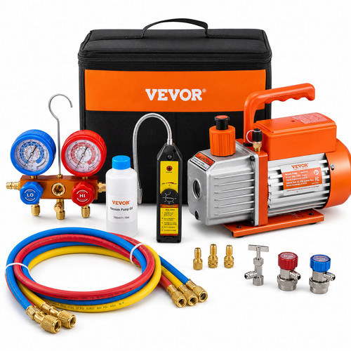 Vakuumpumpe set 5cfm - set, 4,5cfm