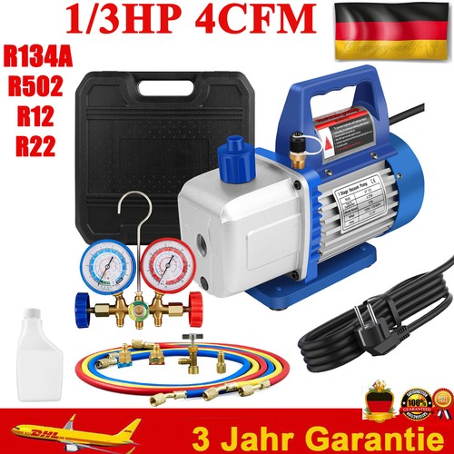 4cfm 3hp vakuumpumpe - 1/3hp,