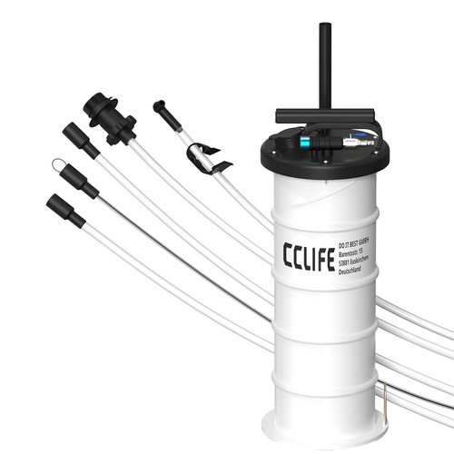 Vakuum absaugpumpe inkl - 6,5l,